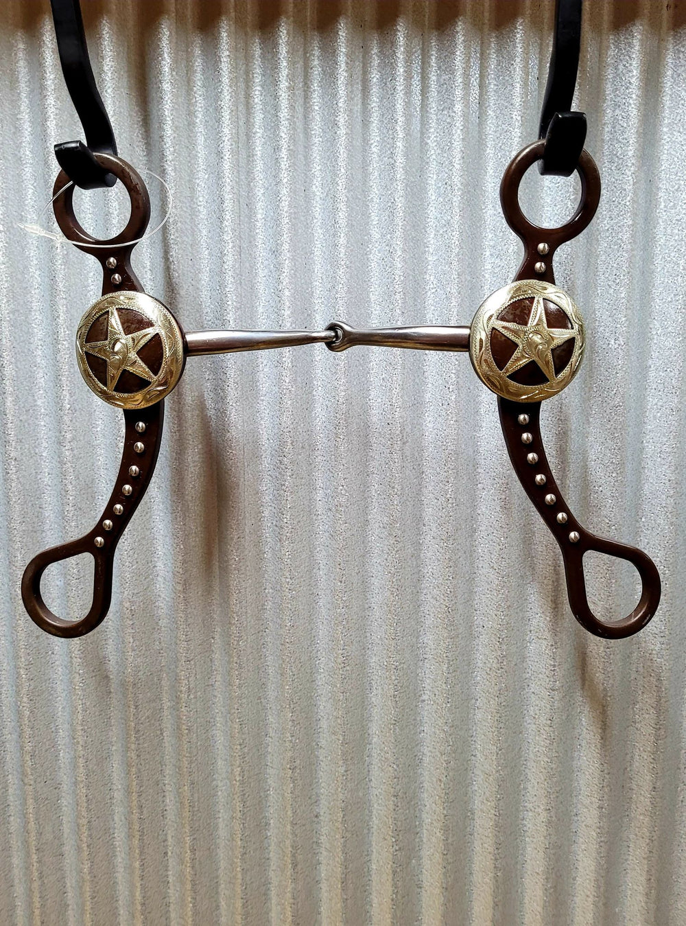 Bits - Texas Star Western Show Snaffle Bit