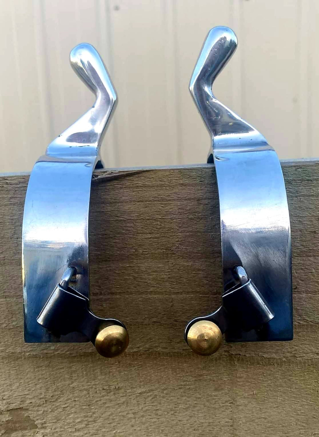 Spur - Stainless Steel Snub End Spur Set