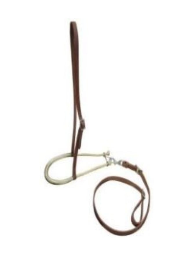 Noseband - Lariat Noseband Tie Down Set  Natural