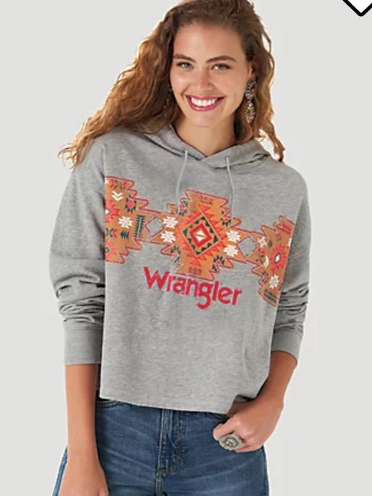 Wrangler USA Collection Crop Hoodie